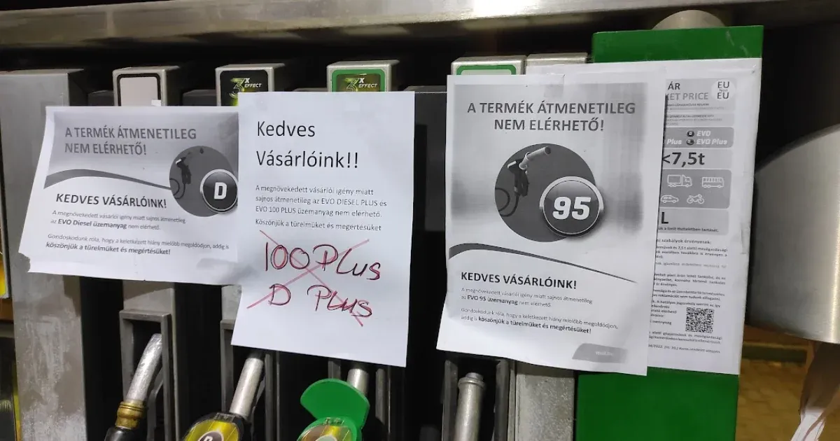 Van, aki már inkább Szlovákiába jár át tankolni, annyira üresek a magyar benzinkutak