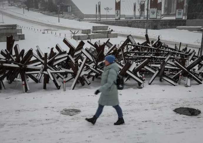 Leesett a hó Kijevben Fotó: Gleb Garanich / Reuters