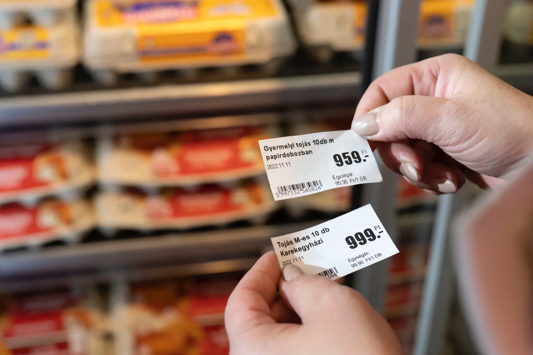 Új rekord: 22,5 százalékos a novemberi infláció, élelmiszerért majdnem másfélszer annyit fizetünk, mint tavaly ilyenkor