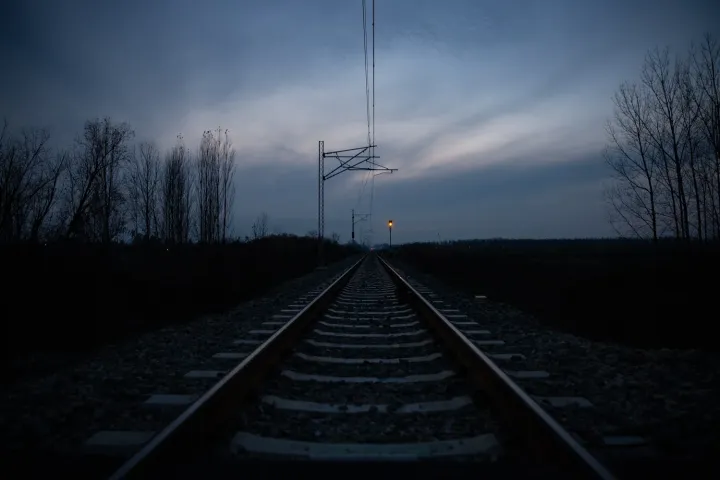 Szeged-Szabadka vasútvonal Palicsnál – Fotó: Hevesi-szabó Lujza / Telex