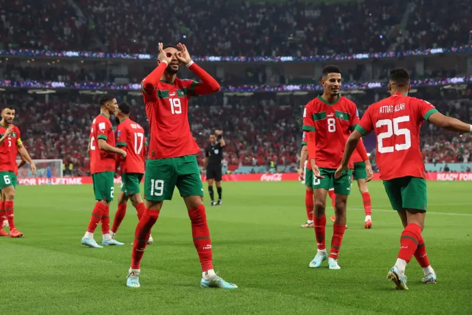 Marokkói csoda a vb-n: Portugáliát kiütve elődöntősök