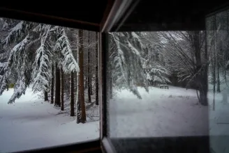 Borsodban már szánkóznak – havas képek Dobogókőtől Lillafüredig