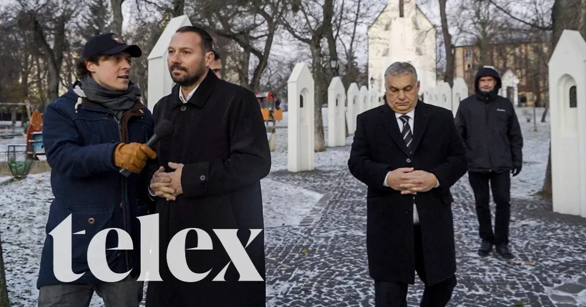 Orbán: Man, don't you see I'm coming from church?