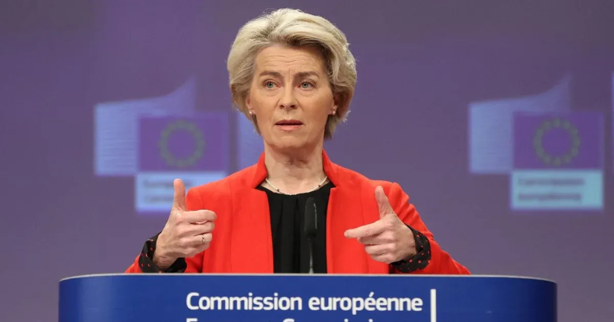 Von der Leyen: Az EU jövőre 30 milliárd köbméternyi gázhiánnyal számolhat