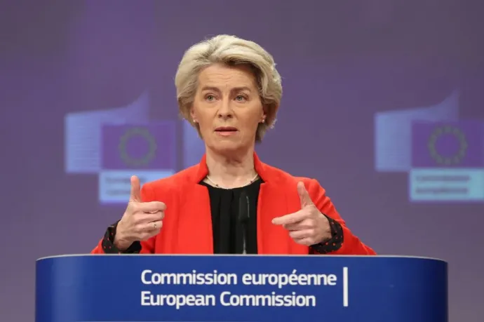 Von der Leyen: Az EU jövőre 30 milliárd köbméternyi gázhiánnyal számolhat