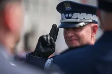 Háborús ajándék robbant a varsói rendőrségen