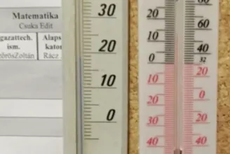 15 fokot mértek a diákok a kiskunmajsai iskolában, elvették tőlük a hőmérőket