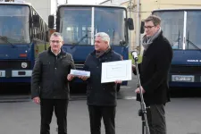 BKV donates 15 scrapped but functioning buses to Ukraine