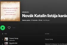 Karácsonyi készülődős Spotify-listát posztolt Novák Katalin