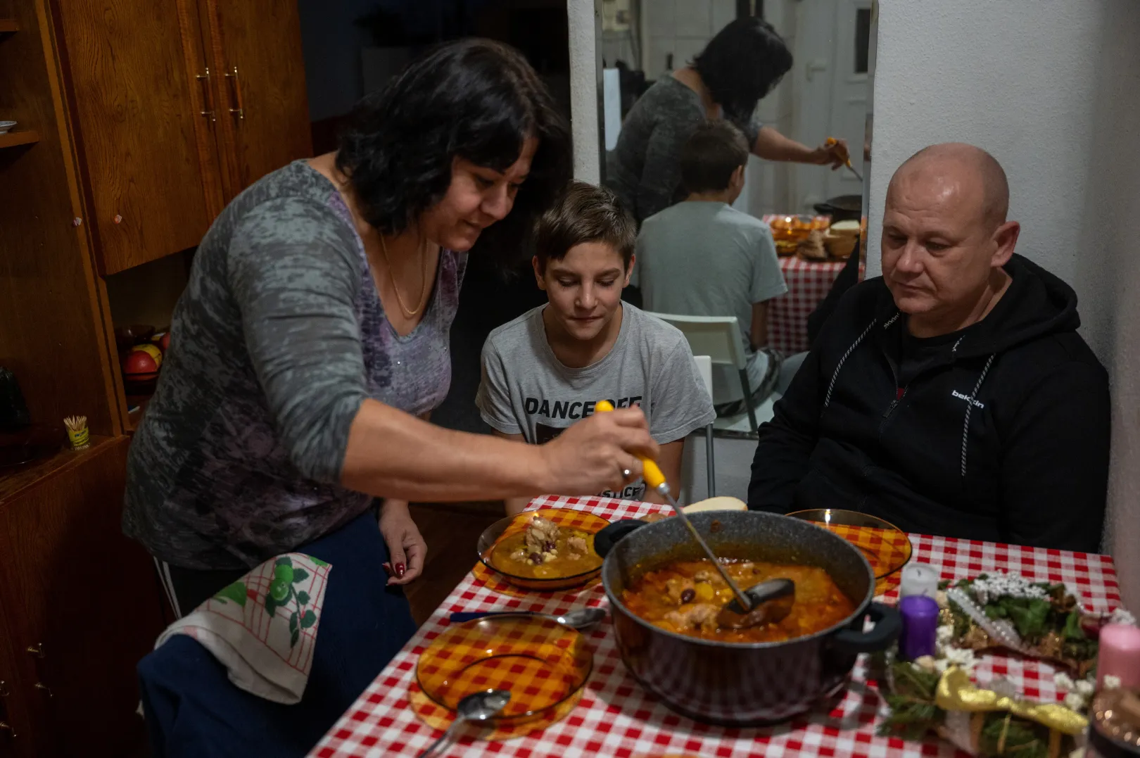 Családi vacsora advent második vasárnapján – Fotó: Melegh Noémi Napsugár
