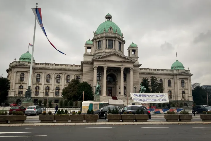 Szerbia Nemzetgyűlése 2022. december 10-én – Fotó: Ferenci Ármin / Telex