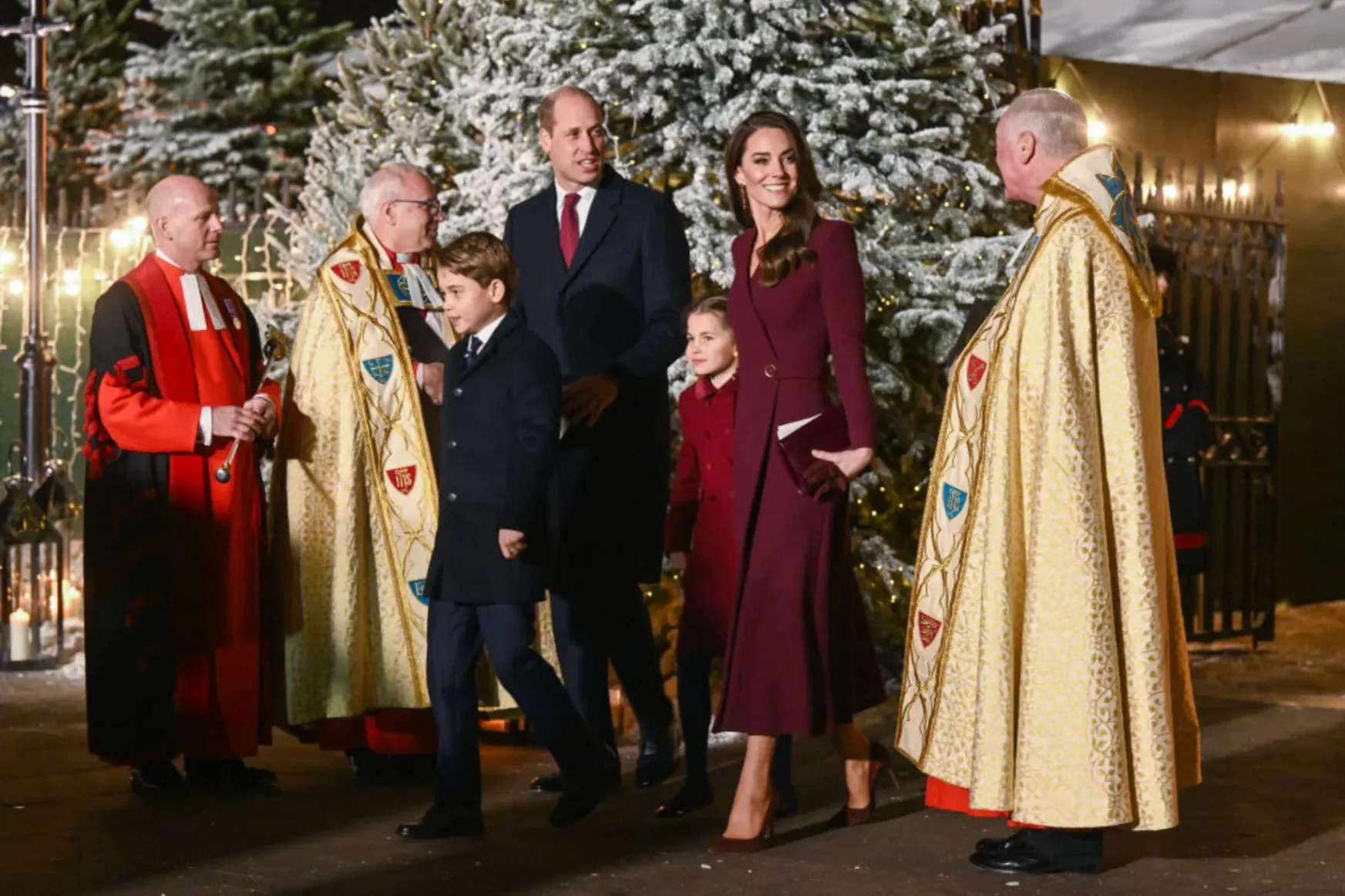 A walesi hercegi pár közzétette kilencéves fiuk, György herceg karácsonyi festményét