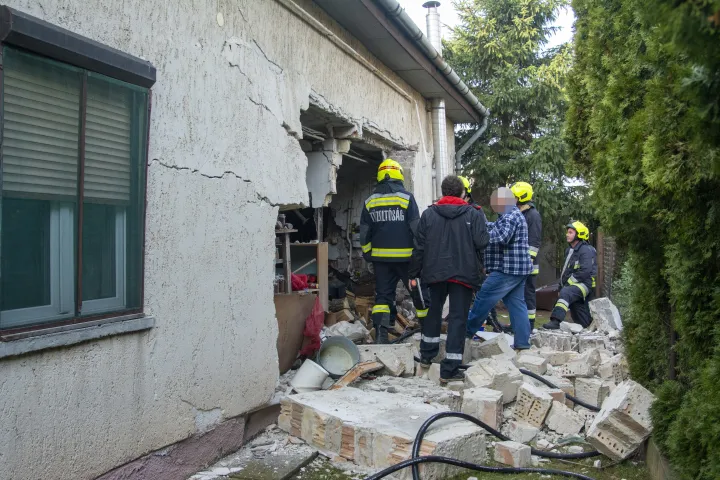 A kazánházban történt robbanás helyszíne – Fotó: FKI videócsoport