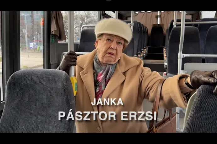 Szomszédok-zenére, Janka néni gyűszűnyi konyakjával búcsúztatja az évet a Volánbusz