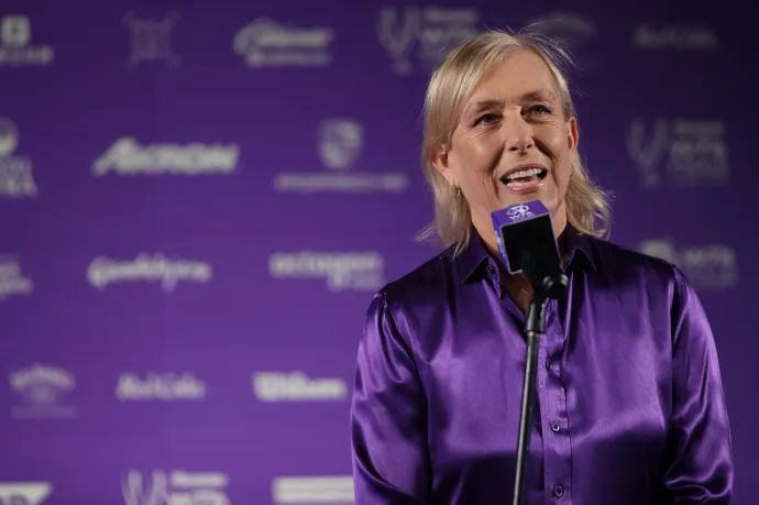 Torok- és mellrákkal kezelik Martina Navratilova teniszlegendát