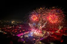 A szilveszter éjszakáján rendezett tűzijátékok jelentősen rontották a levegő minőségét