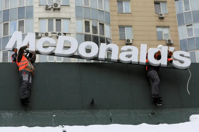Bezárja kazahsztáni éttermeit a McDonald's a háború hatásai miatt