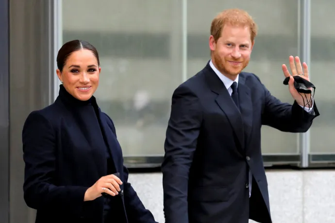Harry herceg és felesége, Meghan Markle – Fotó: Andrew Kelly / Reuters