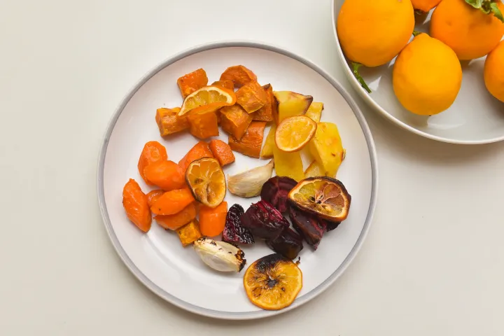 A legfinomabb maga a citrom, ami a zöldségekkel sül – Fotó: Ács Bori / Telex