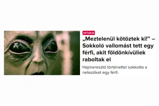 Évek óta megszállva tartanak az ufók két magyar újságot