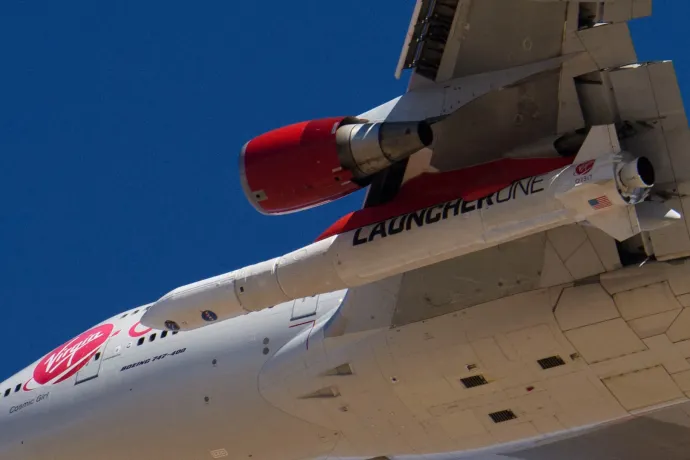 Nem sikerült az űrbe juttatni a Virgin Orbit rakétáját, amit egy Boeing 747-esről indítottak