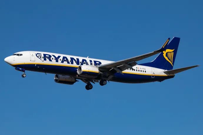 Rendbontó utas miatt Budapesten szakította meg útját a Ryanair bukaresti járata