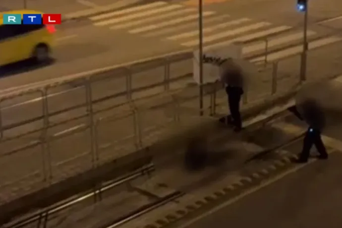 Videón, ahogy a rendőrök lábon lövik és elfogják a késelőt Újbudán