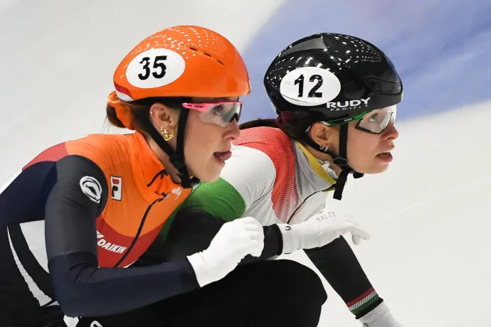 Ezüstérmes a magyar női váltó a rövidpályás gyorskorcsolya Európa-bajnokságon