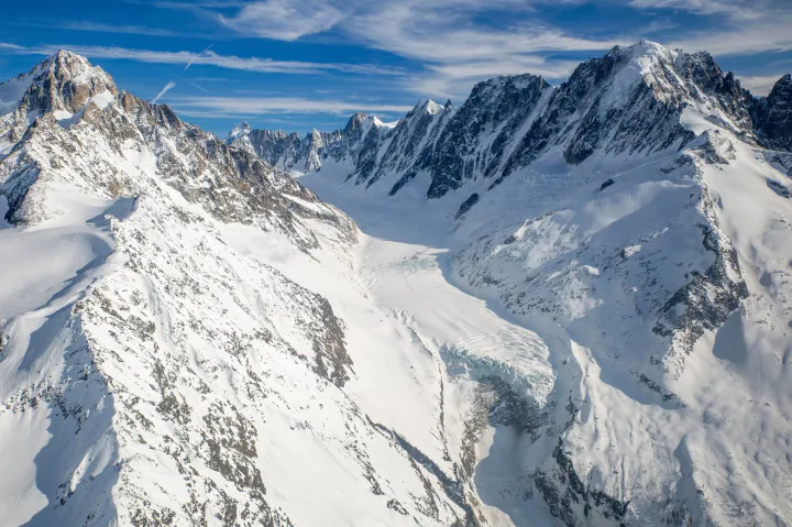 Lavinabalesetben meghalt egy 45 éves túrázó az Alpok egyik legnagyobb gleccserén