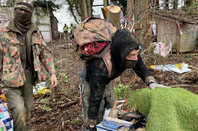 Kiürítették a lignitbánya bővítése miatt lebontásra ítélt német falut
