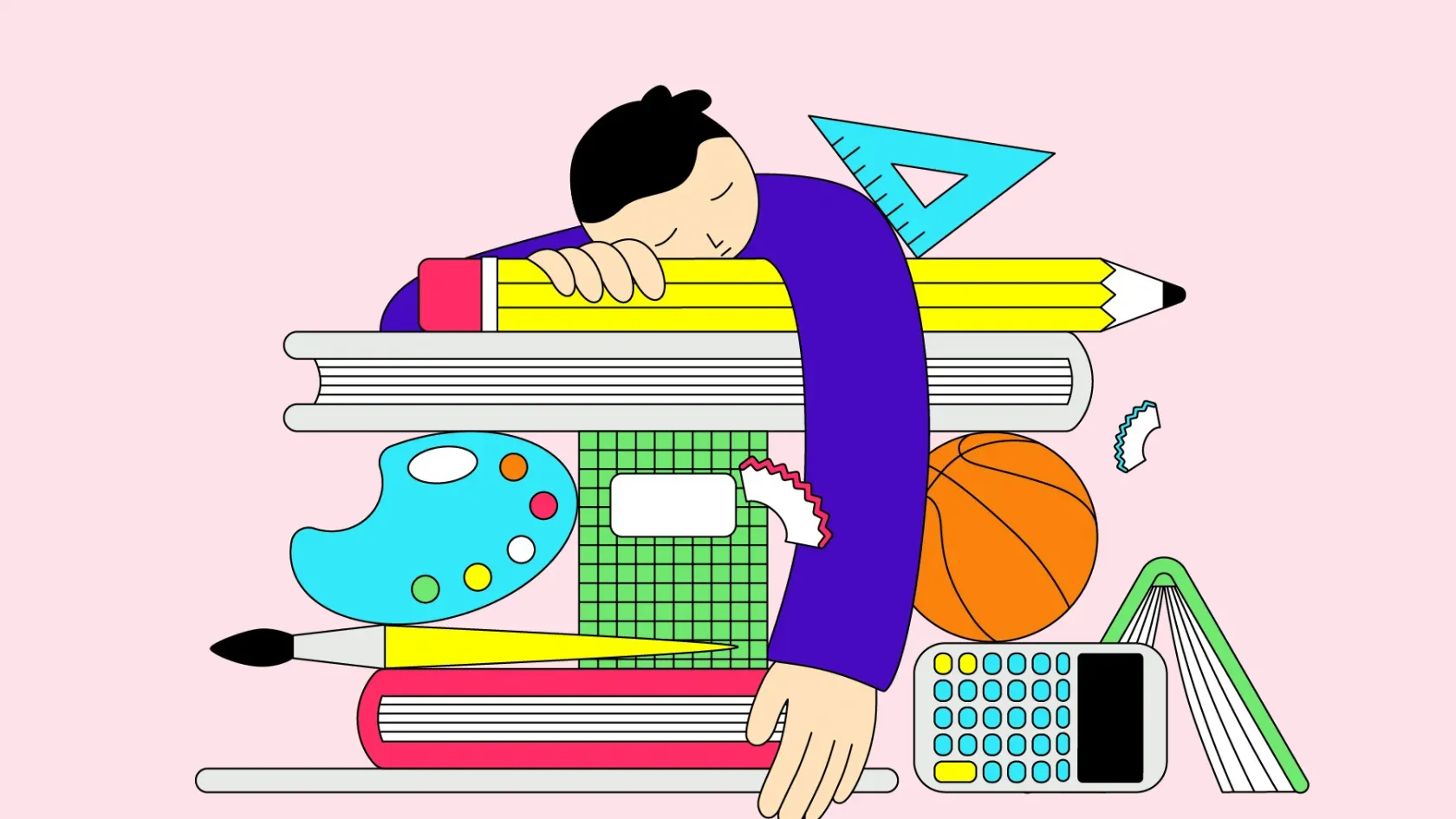 Mit tegyünk, ha szorong, elfárad a gyerek az iskolában?