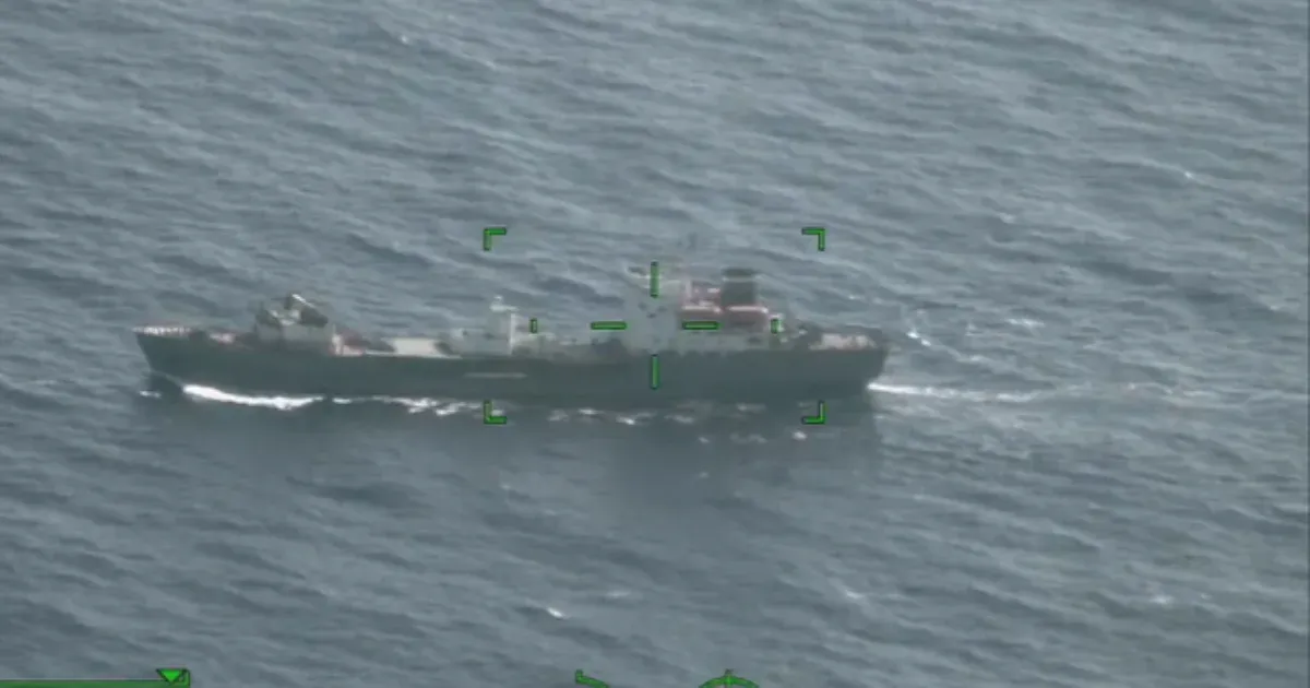 A Russian spy ship may have approached the American coast