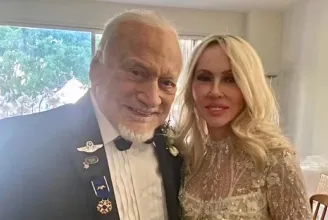 Buzz Aldrin amerikai űrhajós 93 évesen kötött házasságot egy romániai származású vegyészmérnökkel