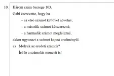 Félreérthető matekpélda borzolta a nyolcadikosok idegeit a felvételin