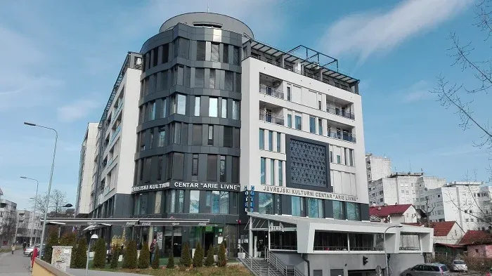 Az Arie Livne Zsidó Kulturális Központ épülete Banja Lukában – Fotó: Vrtleska225 / Wikipédia