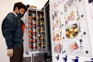 Húsautomatákból lehet bálnabacont venni Japánban