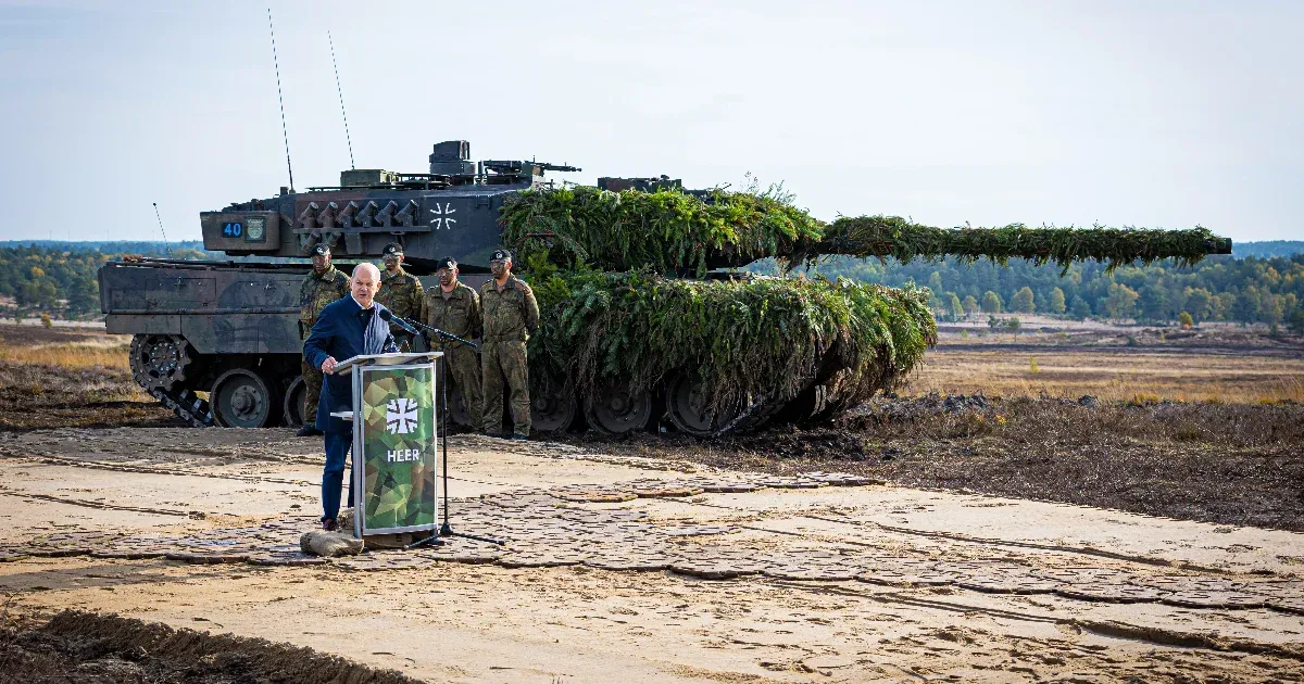 Hivatalos, hogy Németország Leopard 2-es tankokat küld Ukrajnának