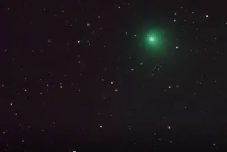 Szinte itt volt a szomszédban, 42 millió kilométerre járt tőlünk a zöld üstökös