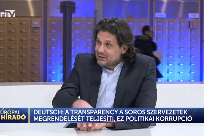 Deutsch Tamás: A világ legkorruptabb civilszervezete a Transparency International