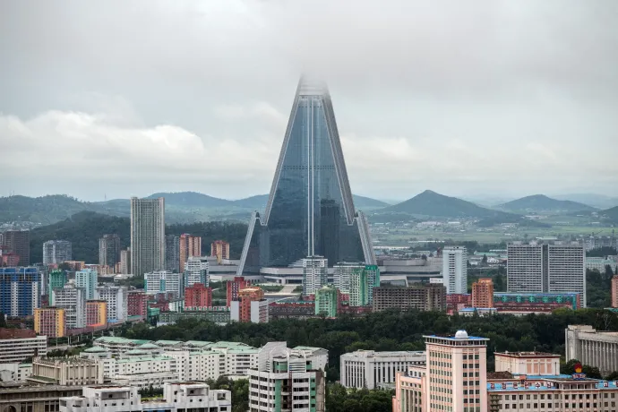 Észak-Korea épített egy 105 emeletes piramishotelt, amely sosem fogadott vendégeket