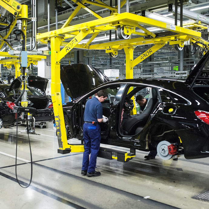 Több szektor visszaesése ellenére is nőni tudott év végén az ipari termelés