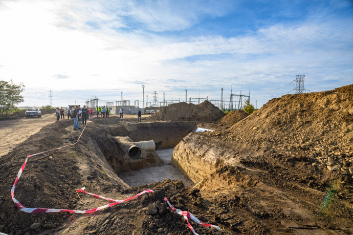 A Civaqua program első ütemének kivitelezése. Fotó: Kandert Szabolcs / https://www.d2030.hu/