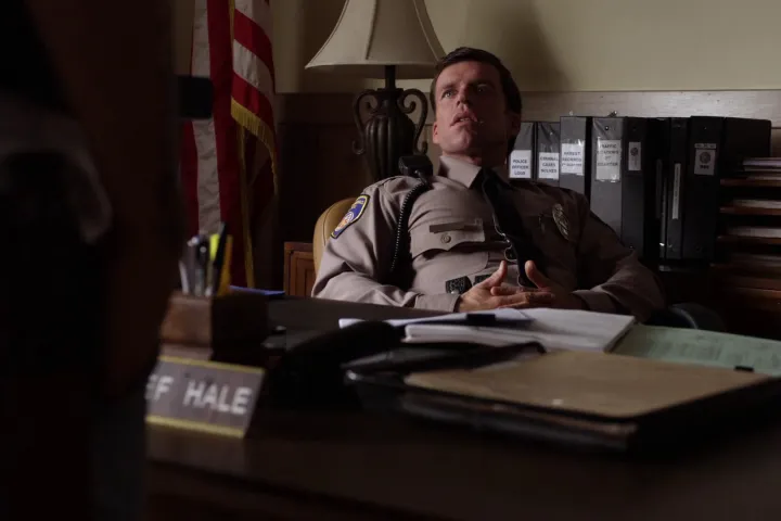 Taylor Sheridan a Kemény motorosokban, 2008-ban – Forrás: Fox 21