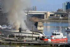 Kétmillió euróért árulták volna a kedden leégett jachtot