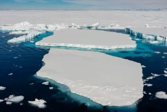 Sosem volt még ilyen kevés tengeri jég az Antarktisz körül