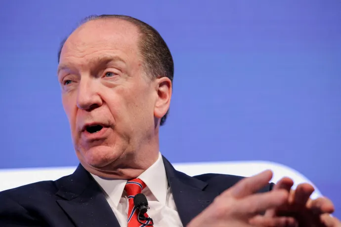 David Malpass egy tavaly decemberi eseményen – Fotó: Andrew Kelly / Reuters