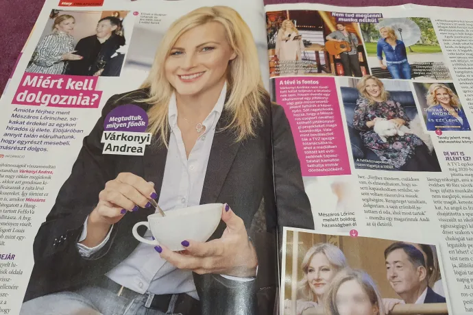 Várkonyi Andrea alkalmazottja: Andi mindig kedves