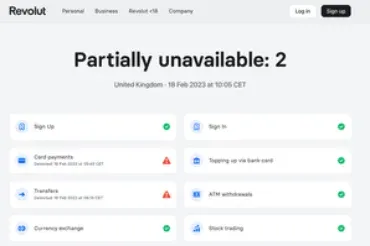 Reggel óta sem fizetni, sem utalni nem lehet Revoluttal