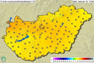 Az országos és a budapesti melegrekord is megdőlt szombaton