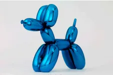 Egy műgyűjtő véletlenül összetörte Jeff Koons, Cicciolina exférje 42 ezer dolláros, ikonikus lufikutya-szobrát